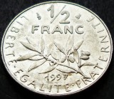 Cumpara ieftin Moneda 1/2 FRANC (50 CENTIMES) - FRANTA, anul 1997 *cod 1704 A, Europa