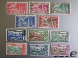 GUYANA FRECH 1929-1939 SERIE MNH/MH=108