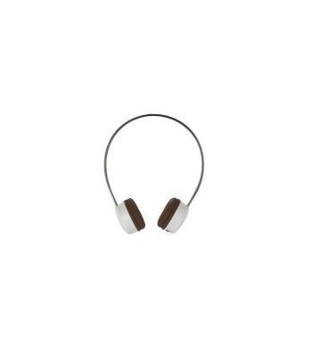 Casti bluetooth 2.1 Vintage Artica alb stereo NGS foto