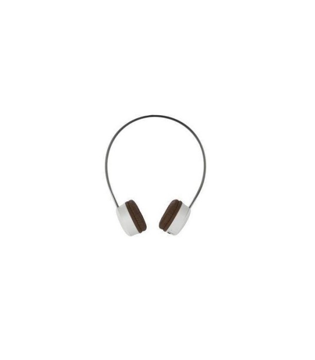 Casti bluetooth 2.1 Vintage Artica alb stereo NGS