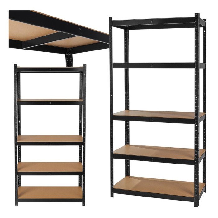 Raft pentru depozitare, 180x40x90cm, capacitate maxima 265 kg, Geko G10869