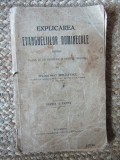 PR. IOAN MIHALCESCU( VIITORUL MITROPOLIT IRINEU AL MOLDOVEI), EXPLICAREA EVANGHELIILOR DUMINECALE PENTRU CLASA III SEMINAR SI PENTRU POPOR. 1932