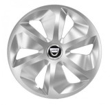 Cumpara ieftin Set 4 capace roti pentru Dacia, model Roco Gray, R15