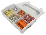 Bornă cu Arc Cu Eliberare Rapidă 0,2-2,5mm&sup2; 24A 450V, Wago