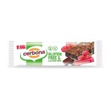 BATON MUSLI CIOCO NEAGRA&amp;ZMEURA F GLUTEN&amp;LACT 35GR, Cerbona