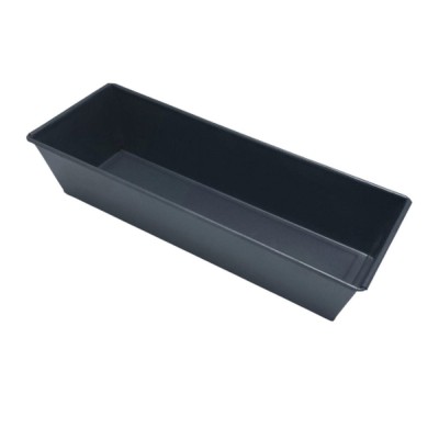Tava de copt Kasemi, cu acoperire teflon, dreptunghiulara, negru, 30.5 x 11.5 x 6.8 cm foto