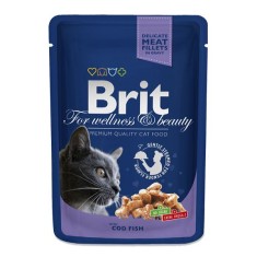 Plicule? BRIT Premium Cat Cod Fish 100 g foto