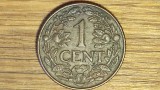 Surinam Suriname / Curacao - exceptie numismatica f rara - 1 cent 1942 - an unic de batere - vezi descrierea, America Centrala si de Sud