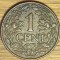 Surinam Suriname / Curacao - exceptie numismatica f rara - 1 cent 1942 - an unic de batere - vezi descrierea