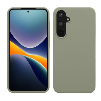 Husa Kwmobile pentru Samsung Galaxy A55, Verde, Silicon, KWM000021ME013C foto
