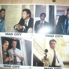 4 Fotografii Film - Mad City 1997 -cu Dustin Hoffman și John Travolta, dim.=35,5