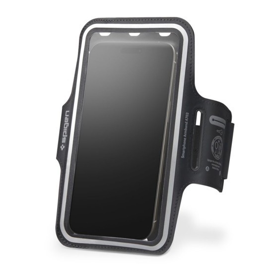 Husa de Telefon pentru Alergare, max 6.9 - Spigen Dynamic Shield (A703) - Black