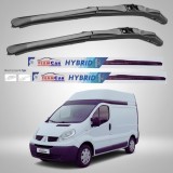 Cumpara ieftin Ștergătoare Renault Trafic II FL Van L1H2 (2006&ndash;2014) Hibrid | Set față &ndash; TeamCar&reg;
