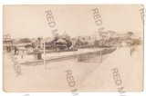 2595 - CONSTANTA, railway, Romania - old postcard, real PHOTO - unused, Necirculata, Fotografie