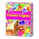 Cumpara ieftin Set creativ DIY - Luminite cu flori origami, 4M