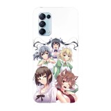 Husa compatibila cu Oppo A54 5G, Viceversa, model Hestia DanMachi, Silicon, TPU, Transparent, Carcasa