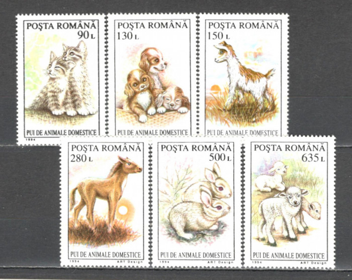 Romania.1994 Pui de animale domestice ZR.932