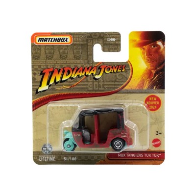 Mașinuță Matchbox MBX Tangiers TUK TUK &amp;ndash; Indiana Jones, multicolor, 1:64 foto