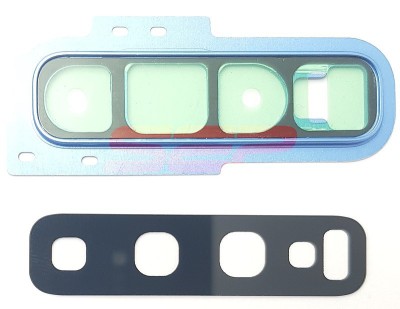 Geam camera cu Rama Samsung Galaxy S10 Plus / G975 BLUE foto