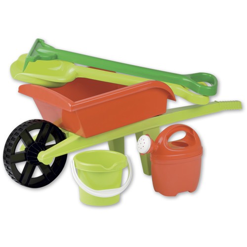 Roaba de jucarie cu unelte de gradinarit giardino