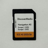 SD Card Navi VW, SKODA, Discover Pro Media MIB2 (AS) Europa Map (V21) 2025/26