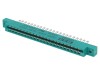 Conector de margine EDAC 44 pini, placare aurita, pas 3,96mm, pentru lipire, seria 305