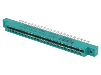 Conector de margine aurit, 44 pini foto