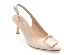 Pantofi eleganti FLAVIA PASSINI bej, 3K196, din piele naturala
