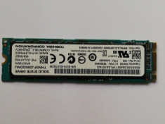 Solid State Drive Real Toshiba 256gb SATA SSD interfata M.2 model THNSFJ256GDNU foto