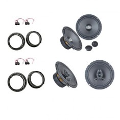 Pachet audio VW Passat B5/B5.5 fata spate Ground Zero