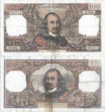1967 (5 X), 100 francs (P-149c.1) - Franța