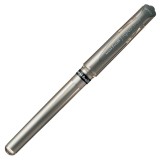 Pix cu gel Uni-ball Signo Broad UM-153, 1.0mm, cu capac, corp in culoarea scrisului, scris argintiu
