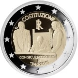 Italia 2 Euro 2018 Constitutia UNC, Moneda Comemorativa, Numismatica