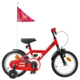 vidaXL Bicicletă pentru Copii 12 Inci pentru 2-4 ani Roșu 42009647