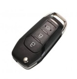 Set 2 bucati - Cheie auto completa compatibila cu Ford Transit 2015+ Focus 2015+ 3 butoane Hitag Pro Chip 434 MHz lama HU101