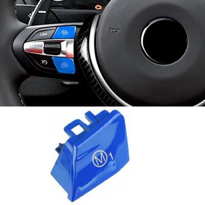 Capac Buton Volan Bmw X6 F16 2014&amp;rarr; M1 8027 Albastru foto