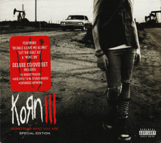 CD+DVD Korn - Korn III: Remember Who You Are 2010 foto