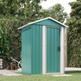 Cumpara ieftin Șopron de grădină, verde, 126x97,5x177 cm, oțel zincat