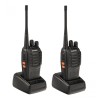 Set 2 Statii Radio Emisie Receptie Portabile Baofeng BF-888S, Walkie Talkie, 5W, 1-5km, Acumulator 1500mAh, CTCSS/CDCSS, Lanterna LED