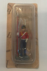 Figurina Razboaiele Napoleoniene - Soldat Cazac 1812 - plumb pictat manual foto