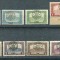 1919 , Mi 37 II - 44 II , Emisiunea Oradea / timbre PARLAMENT - serie MNH