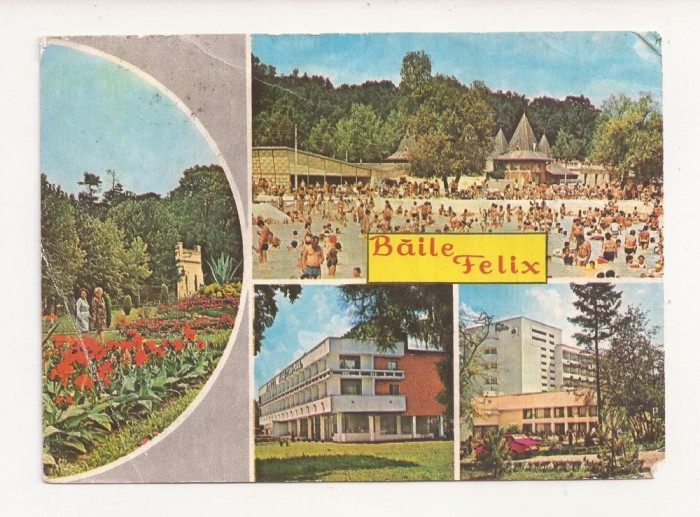 F1 - Carte Postala- Baile Felix, circulata 1978