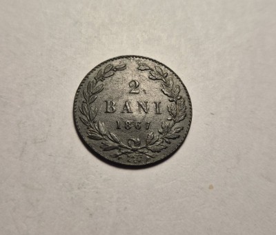 2 bani 1867 Watt foto