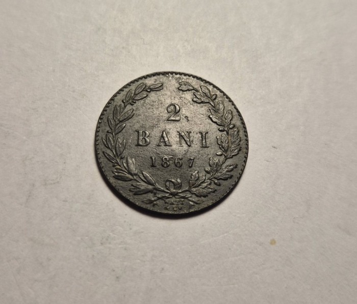 2 bani 1867 Watt