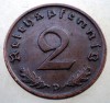 2.936 GERMANIA 2 REICHSPFENNIG 1940 D, Europa, Bronz