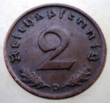 2.936 GERMANIA 2 REICHSPFENNIG 1940 D