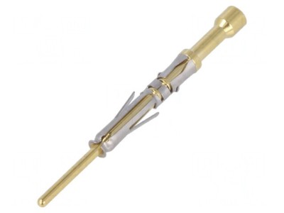 Conector Pin Tată 20 Gold Flash 30AWG-28AWG EcoMate Aquarius RT360 foto