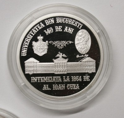 BNR - 500 LEI 2004 . UNIVERSITATEA BUCURESTI . ARGINT . foto
