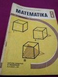 Cumpara ieftin MANUAL MATEMATICA CLASA VIII LIMBA MAGHIARA 1991, Alta editura, Clasa 8