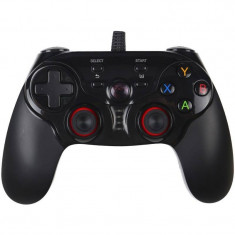 Gamepad Marvo GT-014 Black pentru PC / PS3 / Android foto